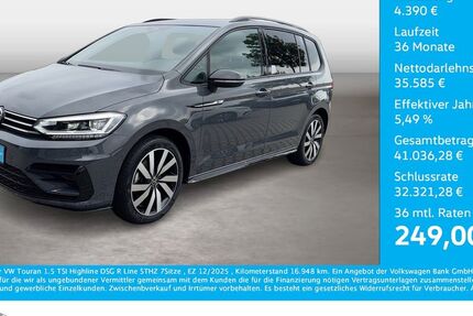 VW Touran 16.948 km 39.975 &euro; Bernsdorf 09337