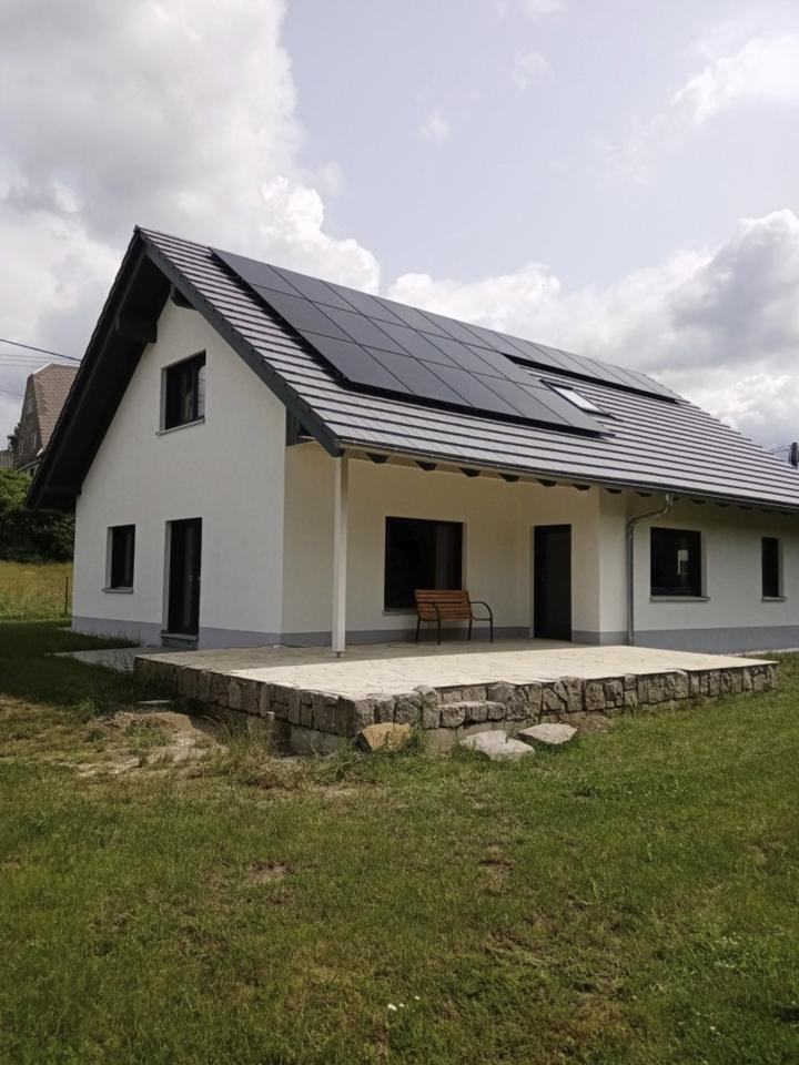 Bungalow mit ausgebauten Dachgeschoß