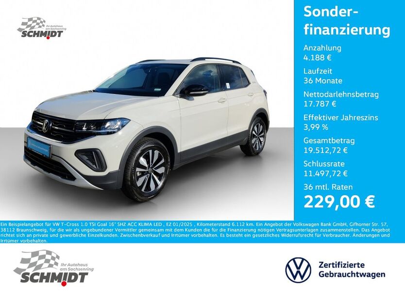 VW T-Cross 6.112 km 21.975 € Bernsdorf 09337