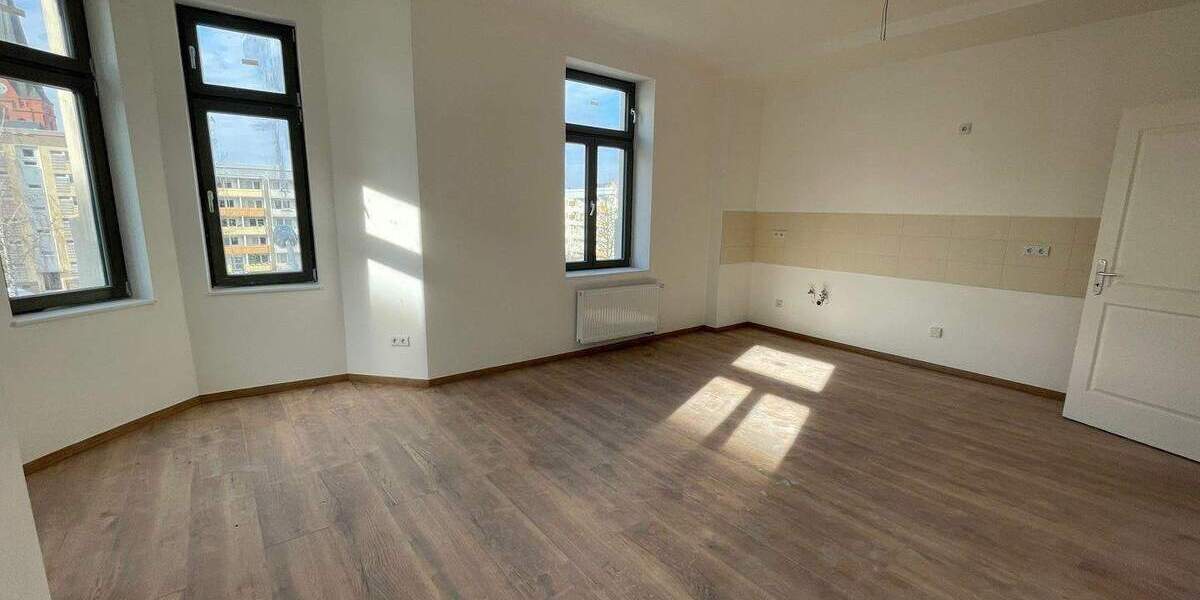 Etagenwohnung Chemnitz Sonnenberg - 3 Zimmer, 65 m&sup2;, 423&euro; | Angebot:25741311
