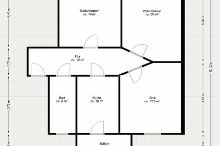 Wohnung Burgstädt - 3 Zimmer, 85 m&sup2;, 585&euro; | Angebot:26160920