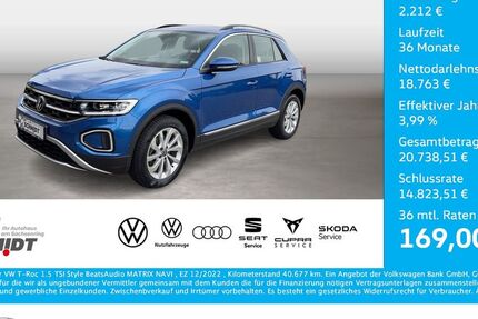 VW T-Roc 40.677 km 20.450 &euro; Bernsdorf 09337