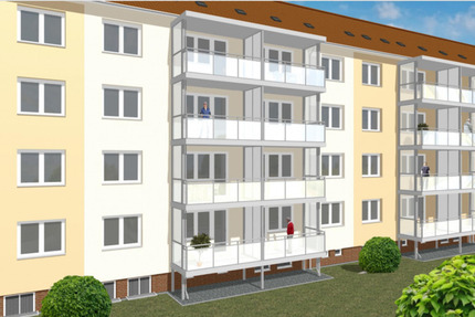 3-Raum-Wohnung mit Wohlfühlbalkon zimmer
