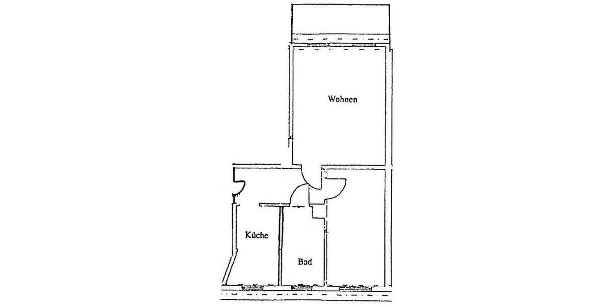Erdgeschoßwohnung Chemnitz Borna-Heinersdorf - 2 Zimmer, 46 m&sup2;, 322&euro; | Angebot:25753388