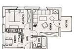Etagenwohnung Chemnitz Lutherviertel - 2 Zimmer, 50 m&sup2;, 300&euro; | Angebot:26798823