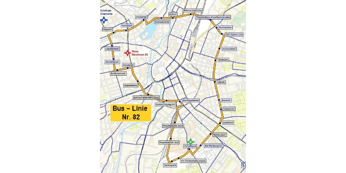 Etagenwohnung Chemnitz Kapellenberg - 1 Zimmer, 30 m&sup2;, 500&euro; | Angebot:26253217