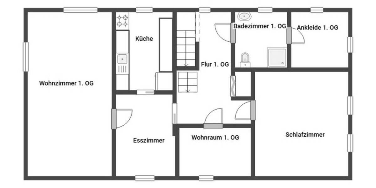 Einfamilienhaus Chemnitz Reichenbrand - 6 Zimmer, 130 m&sup2;, 145.000&euro; | Angebot:26797988