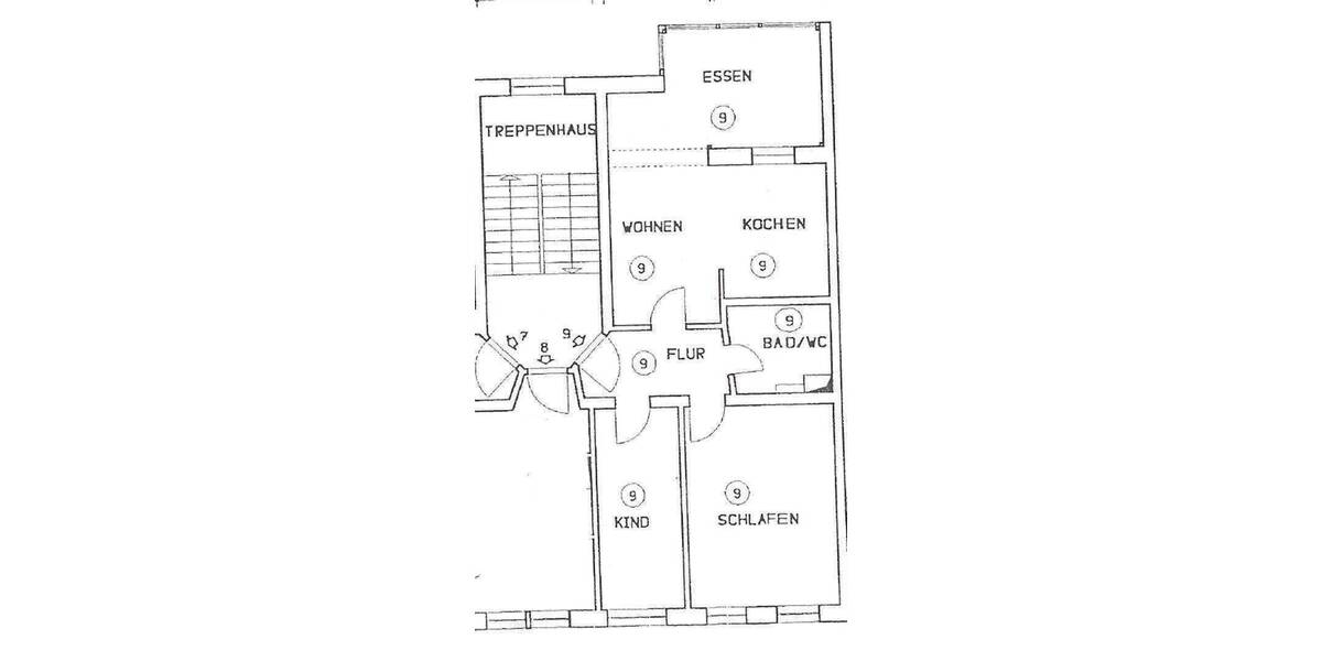 Etagenwohnung Chemnitz Altchemnitz - 2 Zimmer, 79 m&sup2;, 435&euro; | Angebot:26825622